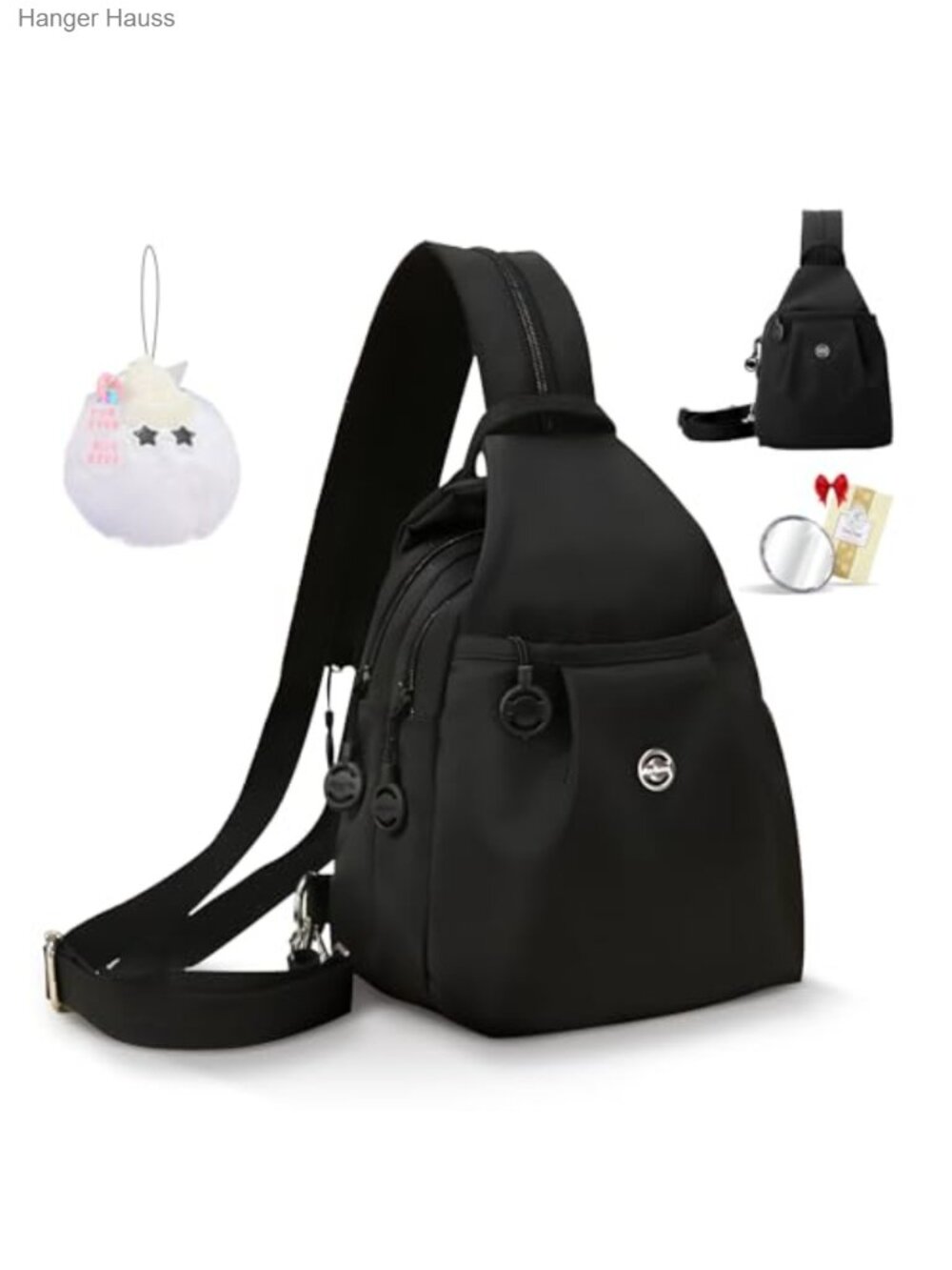 3-in-1 Convertible Waterproof Oxford Backpack for Women Anti-Theft